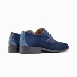 Paulo Bellini Carro Trouwschoenen Heren Blauw -Poirier shop paulo bellini carro mens wedding shoes blue 3