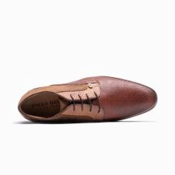 Paulo Bellini Deruta Trouwschoenen Heren Cognac -Poirier shop paulo bellini deruta mens wedding shoes cognac 4