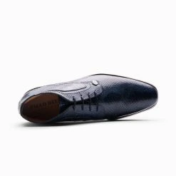 Paulo Bellini Deruta Trouwschoenen Heren Donkerblauw -Poirier shop paulo bellini deruta mens wedding shoes dark blue 4