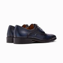 Paulo Bellini Monza Trouwschoenen Heren Blauw -Poirier shop paulo bellini monza mens wedding shoes blue 3