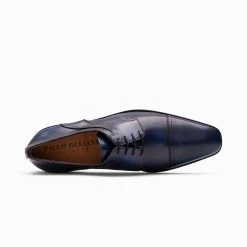 Paulo Bellini Monza Trouwschoenen Heren Blauw -Poirier shop paulo bellini monza mens wedding shoes blue 4
