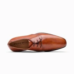 Paulo Bellini Napels Trouwschoenen Heren Cognac -Poirier shop paulo bellini napels mens wedding shoes cognac 4