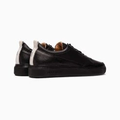 Paulo Bellini Rome Trouwsneakers Zwart -Poirier shop paulo bellini rome wedding trainers black 3
