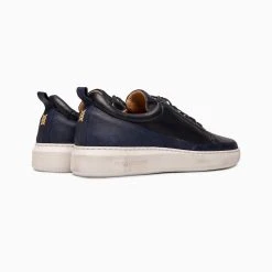 Paulo Bellini Rome Trouwsneakers Blauw -Poirier shop paulo bellini rome wedding trainers blue 3