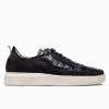 Paulo Bellini Rome Trouwsneakers Blue Croco -Poirier shop paulo bellini rome wedding trainers blue croco 1