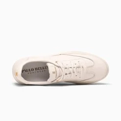 Paulo Bellini Salvatore Trouwsneakers Ivoor -Poirier shop paulo bellini salvatore wedding trainers ivory 4