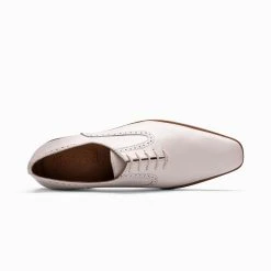 Paulo Bellini Sassari Trouwschoenen Heren Ivoor -Poirier shop paulo bellini sassari mens wedding shoes ivory 4