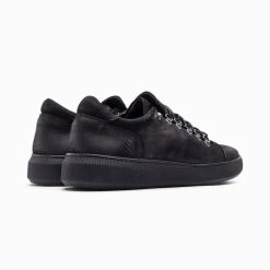 Paulo Bellini Fermo Black Trouwsneakers -Poirier shop paulo bellini sneaker fermo black nub 3