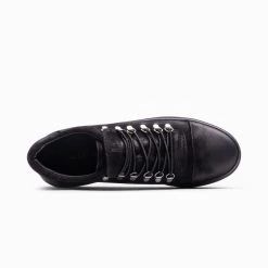 Paulo Bellini Fermo Black Trouwsneakers -Poirier shop paulo bellini sneaker fermo black nub 4