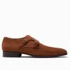 Paulo Bellini Ugento Trouwschoenen Heren Suede Cognac -Poirier shop paulo bellini ugento mens wedding shoes suede cognac 1