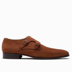 Paulo Bellini Ugento Trouwschoenen Heren Suede Cognac