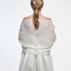 Poirier S178 Kasjmier Stola -Poirier shop poirier s178 stola ivory 5