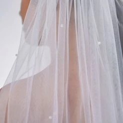 Poirier S46-210-1-Ivoor Sluier -Poirier shop poirier s46 210 1 ivory 5