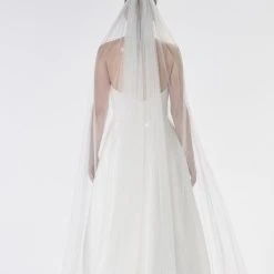 Poirier S47-210-1-Ivoor Sluier -Poirier shop poirier s47 210 1 ivory veil 3