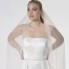 Poirier S47-300-1-Blush Sluier -Poirier shop poirier s47 300 1 blush veil 1
