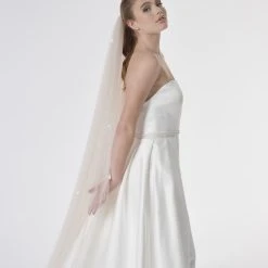 Poirier S47-300-1-Blush Sluier -Poirier shop poirier s47 300 1 blush veil 4