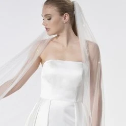 Poirier S47-300-1-Ivoor Sluier -Poirier shop poirier s47 300 1 ivory veil 3