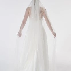 Poirier S47-300-1-Ivoor Sluier -Poirier shop poirier s47 300 1 ivory veil 7