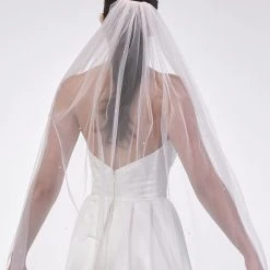 Poirier S48-120-1-Blush Sluier -Poirier shop poirier s48 120 1 blush veil 4 1