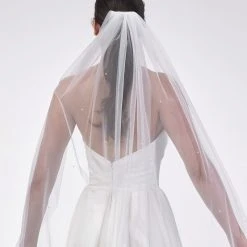 Poirier S48-120-1-Ivoor Sluier -Poirier shop poirier s48 120 1 ivory veil 4