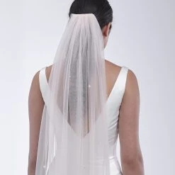 Poirier S49-120-1-Blush Sluier