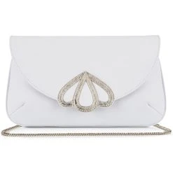 Rachel Simpson Bruidstasje Opal Ivory Suede