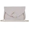 Rachel Simpson Bruidstasje Clutch Opal Pink Suede