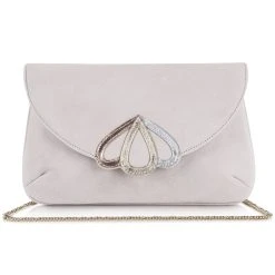 Rachel Simpson Bruidstasje Clutch Opal Pink Suede 13 Rachel Simpson Bruidstasje Clutch Opal Pink Suede -Poirier shop rachel simpson opal pink bag 2
