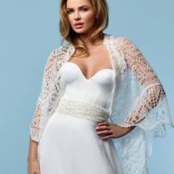 Poirier S163 Gebreide Stola Mohair