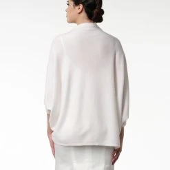 Poirier S177 Poncho Ivoor -Poirier shop s177 002 s177 002 06