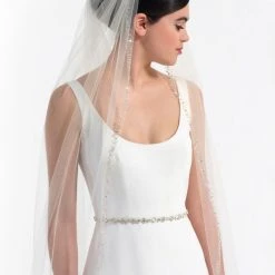 Sluier 1-laags S219 280 Cm Poirier