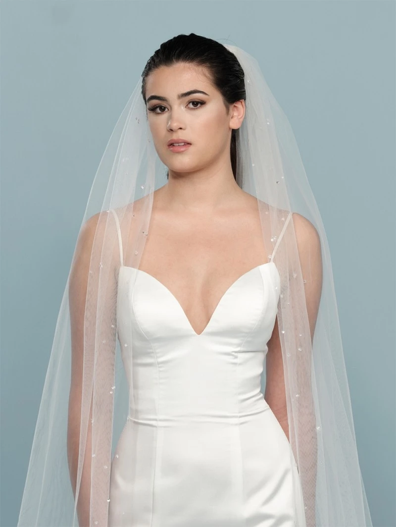 Poirier S718-500-1-Med Sluier 6 Poirier S718-500-1-Med Sluier - Afbeelding 4