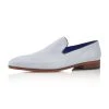 Mr. Fiarucci Sebb Heren Trouwschoenen Blauw -Poirier shop sebb light blue suede leather 2
