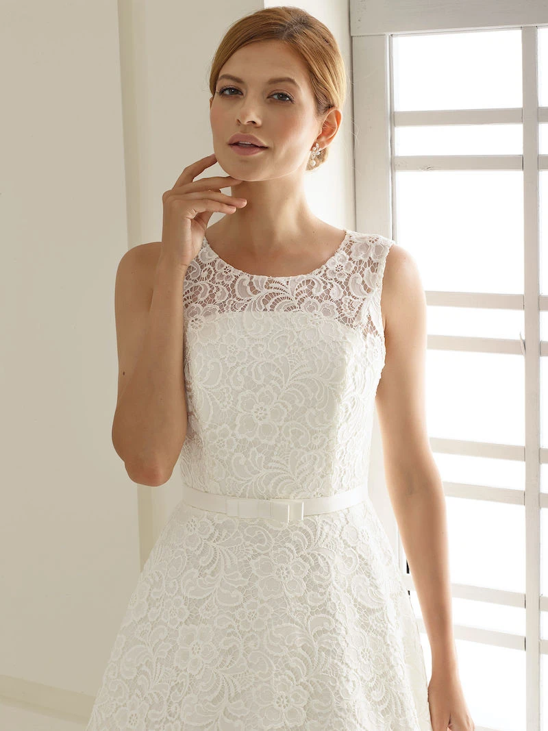 Bianco Evento Siena Trouwjurk Vintage 5 Bianco Evento Siena Trouwjurk Vintage - Afbeelding 3