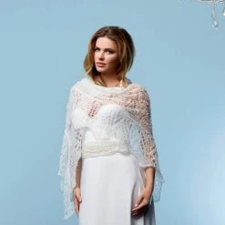 Poirier S163 Gebreide Stola Mohair 7 Poirier S163 Gebreide Stola Mohair -Poirier shop stola s163 003 poirier 2