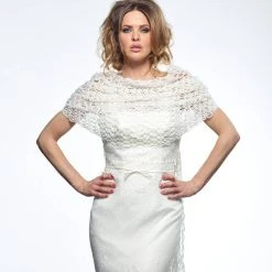 Grof Gehaakte Stola S169 Poirier 10 Grof Gehaakte Stola S169 Poirier -Poirier shop stola s169 002 4 poirier 1