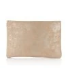 Fiarucci Bridal Teana Bruidstasje Champagne -Poirier shop teana champagne gold suede leather 1