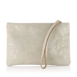 Fiarucci Bridal Teana Bruidstasje Zilver 10 Fiarucci Bridal Teana Bruidstasje Zilver -Poirier shop teana off white silver suede leather 2b 1